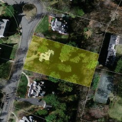 42 Hyde Ave, Newton MA 02458-2311 aerial view