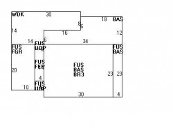 67 Lindbergh Ave, Newton MA 02465-1650 floor plan