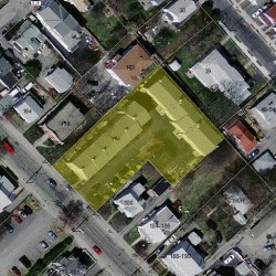 174 Adams St, Newton MA 02458-1270 aerial view