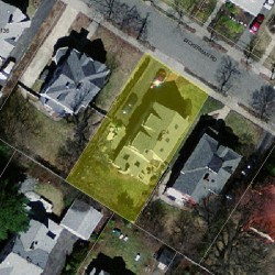 124 Dickerman Rd, Newton MA 02461-1304 aerial view