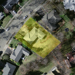 103 Rosalie Rd, Newton MA 02459-3129 aerial view