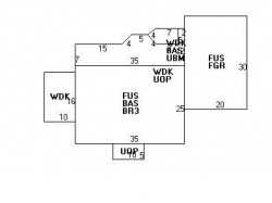 20 Mossfield Rd, Newton MA 02468-1922 floor plan