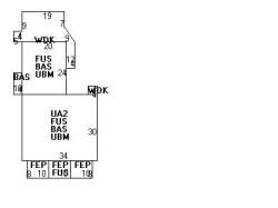 3 Victoria Cir, Newton MA 02459-1016 floor plan