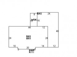 84 Truman Rd, Newton MA 02459-2664 floor plan