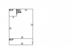 196 Derby St, Newton MA 02465-1527 floor plan