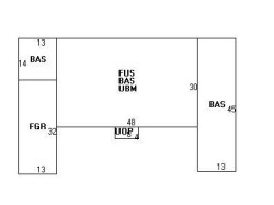 356 Parker St, Newton MA  02459-2660 floor plan