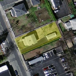 24 Chapel St, Newton MA  02458-1011 aerial view