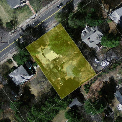 1572 Beacon St, Newton MA  02468-1508 aerial view