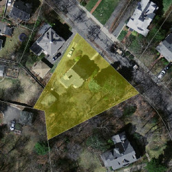 25 Hyde St, Newton MA 02461-1203 aerial view