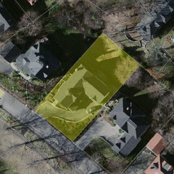 108 Herrick Rd, Newton MA 02459-2237 aerial view