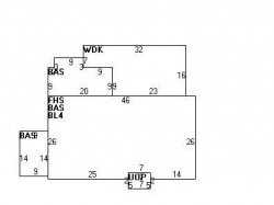 617 Walnut St, Newton MA 02460-2466 floor plan