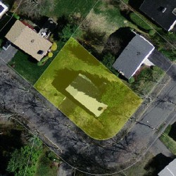 41 Esty Farm Rd, Newton MA 02459-3605 aerial view