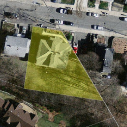 23 Rogers St, Newton MA 02461-1217 aerial view