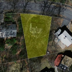 47 Roundwood Rd, Newton MA  02464-1218 aerial view