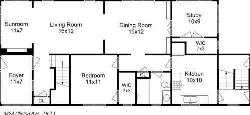 3424 Clinton Ave, Forest View IL 60402-3322 exterior