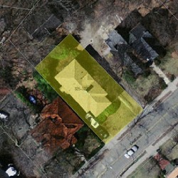 327 Lake Ave, Newton MA 02461-1211 aerial view