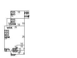 61 Erie Ave, Newton MA 02461-1515 floor plan