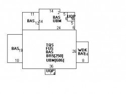 9 Larch Rd, Newton MA  02468-1413 floor plan