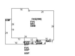 3 Bradford Rd, Newton MA 02461-1003 floor plan