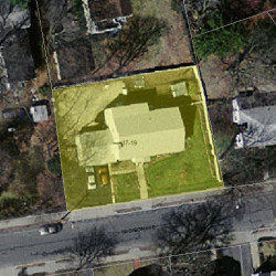 19 Madison Ave, Newton MA 02460-1904 aerial view