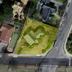 1633 Commonwealth Ave, Newton MA 02465-2820 aerial view