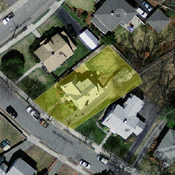 169 Dickerman Rd, Newton MA 02461-1339 aerial view