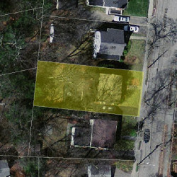 203 Woodcliff Rd, Newton MA 02461-1842 aerial view