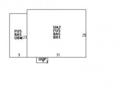 29 Canterbury Rd, Newton MA  02461-1319 floor plan