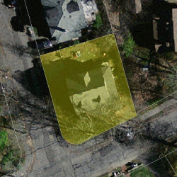 93 Nonantum St, Newton MA 02458-2446 aerial view