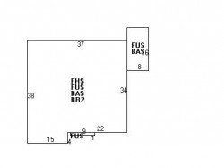 101 Stuart Rd, Newton MA 02459-1211 floor plan