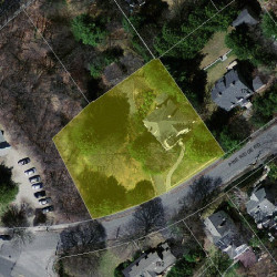 181 Pine Ridge Rd, Newton MA 02468-1510 aerial view