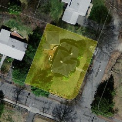 9 Carver Rd, Newton MA 02461-1005 aerial view