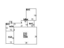 86 Varick Rd, Newton MA 02468-1321 floor plan