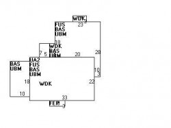 73 Day St, Newton MA 02466-2918 floor plan