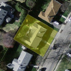 148 Truman Rd, Newton MA 02459-2665 aerial view