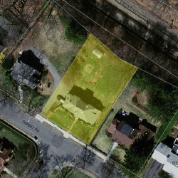 191 Dorset Rd, Newton MA 02468-1452 aerial view