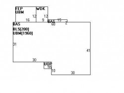 57 Levbert Rd, Newton MA 02459-3008 floor plan