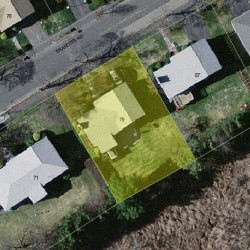 79 Brandeis Rd, Newton MA 02459-2707 aerial view