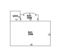 720 Walnut St, Newton MA  02459-1418 floor plan
