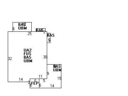 652 Watertown St, Newton MA  02460-1319 floor plan