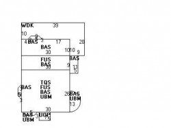 162 Pine Ridge Rd, Newton MA  02468-1511 floor plan