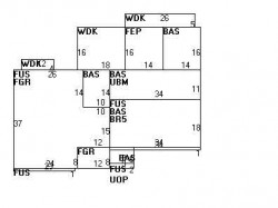 96 Rachel Rd, Newton MA  02459-2913 floor plan