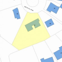 59 Grove Hill Park, Newton MA 02460-2303 plot plan