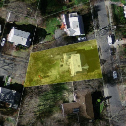 15 Exmoor Rd, Newton MA 02459-1207 aerial view