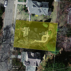 24 Tarleton Rd, Newton MA 02459-1733 aerial view