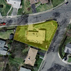 90 Wendell Rd, Newton MA 02459-2947 aerial view