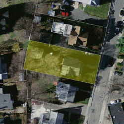 145 Jewett St, Newton MA  02458-1543 aerial view