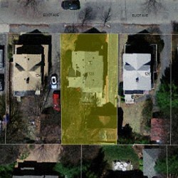 128 Eliot Ave, Newton MA 02465-1728 aerial view