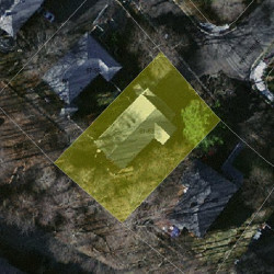 61 Ripley St, Newton MA 02459-2210 aerial view