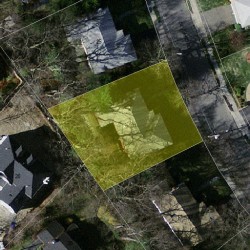 31 Sevland Rd, Newton MA  02459-2841 aerial view